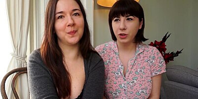 Ersties - Brunette Babe Leah Makes Kriss Moan With Pleasure