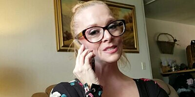 TABOO Blonde MILF sucks step son cock