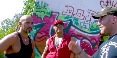 Hairy pussy and double anal penetration for French beauty with big tits Nathalie Vanadis