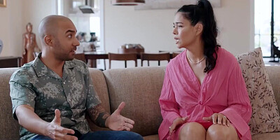 Asian Wedding Planner Pounded By A Couple - Oliver Davis, Ember Snow And Dana Vespoli