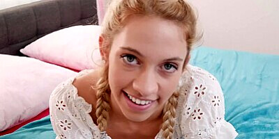 JAY'S POV - Teen Gets Caught and Creampied by her Step Dad