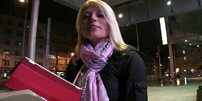 PublicAgent HD Blonde pays with her pussy for an iPad