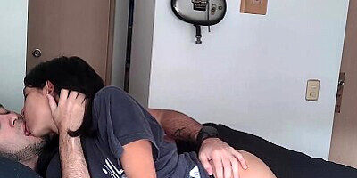 My roommate woke me up to fuck me really hard