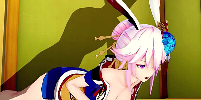 Hentai 3d And 3d Hentai - Honkai Impact Yae Sakura
