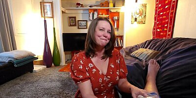 A Lonely MILF seduces a young man who rents her basement apartment. ...The landlady... Part 2.