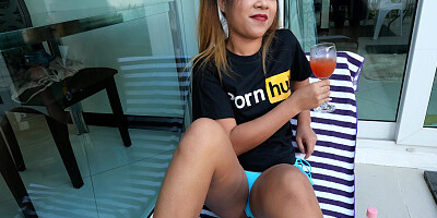 Fun Thai GF really likes it in the ass