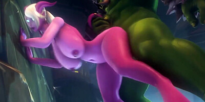 Orc Fuck Big Ass Draenei - Warcraft (noname55)