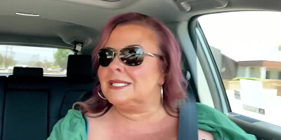 A Sticky Facial For Old Bbw - Lady Lynn
