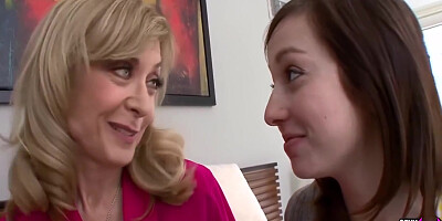 Valeria Marini And Nina Hartley In Step Momma, Nina, Wants Allys Meaty Twat! 7 Min