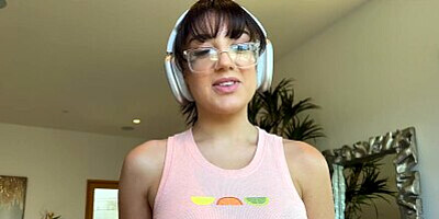 Jules Jordan - Violet Gems' Yoga Session Gets Interrupted By Jules Jordan