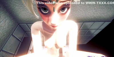 Frozen Hentai - Pov Elsa Is Fucked In A Toilet
