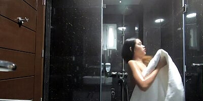 Horny foreigner breeds a busty Filipina whore