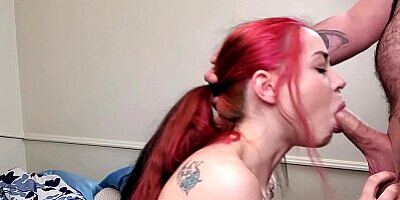Draining Daddys Balls BIG CUM SHOT!!!!
