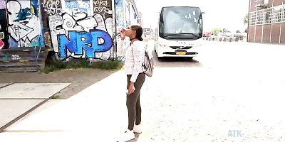 Black dirt with natural Yara Skye from ATK Girlfriends