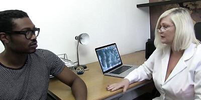 Horny Lacey Starr at cumshot scene