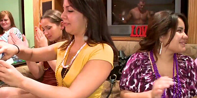 Wild nubile amateurs blowing strippers big creamed dick