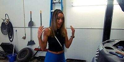 Roadside - Hot Mom Fucks Mechanic To Get Her Car Back