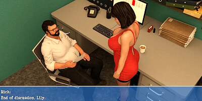 Lily Of The Valley The Housewife Is Showing Her Pussy To Her Angry Boss Ep 24