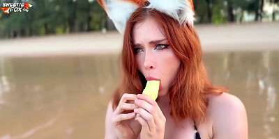 Lissome Big Ass With Sweetie Fox