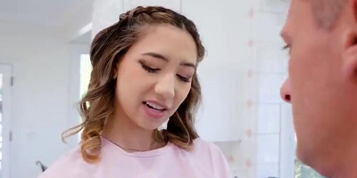 Kimora Quin In Teen 18+ Babe Treating Stepdad With Blowjob