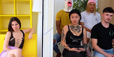 Mia Gallardo's HARDCORE DATE! This Argentine babe wants to meet guys (and a girl)