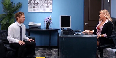 Hot Shows Her Employee How To Meet Her Standards With Michael Vegas And Alison Avery