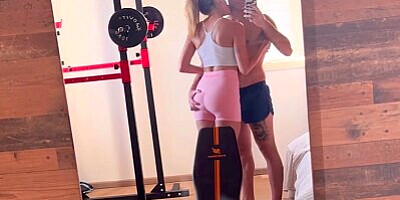 Home Workout that Ended up Cumming all over me