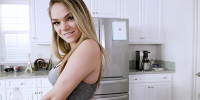 Stunning hottie pounded by stepbrother after sucking him off