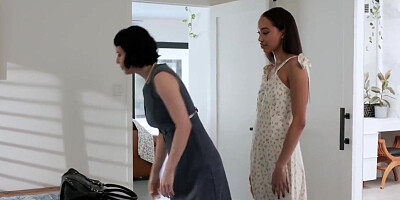 Alexis Tae And Olive Glass In Realtor And Recently Divorced Black Teen 18+ Home Owner Lesbian