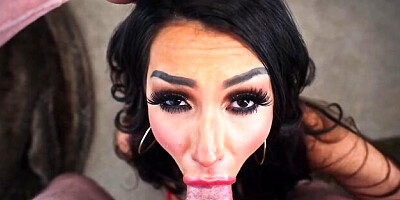 Good and hot face fucking session with a gorgeous Hime Marie
