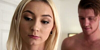HotwifeXXX - Tiny Tit Blonde Wife Fucks Friend In Front Of Husband