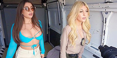 Undercover Cops Turn Stakeout Into Steamy Affair With Tru Kait, Kayden Kayla And Kayla Kayden