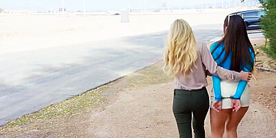 Undercover Cops Turn Stakeout Into Steamy Affair With Tru Kait, Kayden Kayla And Kayla Kayden