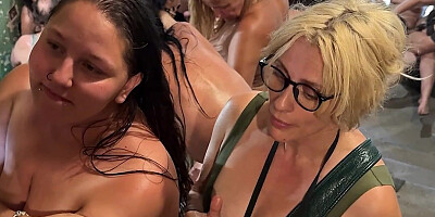 R51: Day 3 - Irma Squirts in glory hole