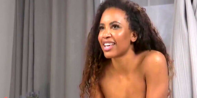Demi Sutra - Ebony Boss Rough Fucked By Business Partner