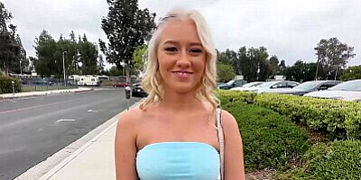 Real Teens - Lovely Blonde Teen Skyler Storm Knows How To Give An Amazing Blowjob And Fuck