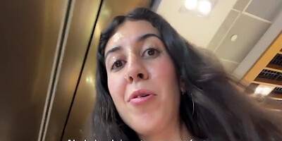 Crazy Cumwalk In Big Airport Full Of People Risky Public Blowjob 12 Min - Katty West