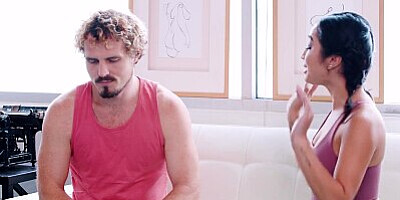 ADULT TIME - Sexy Asian Masseuse Avery Black Convinces Her Naive Neighbor To Try NURU MASSAGE!