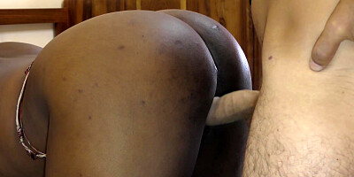 Ebony Fatty Girl Gets Creampied By Bwc