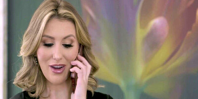 Ash-blonde Paige Owens and otter Nathan Bronson pamper in a steaming penetrate