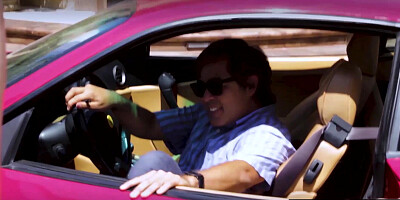 Naked MILF and teens waxing a Ferrari