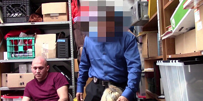 ShopliftersPunished.com - Adorable young honey doggystyled by nasty cop for being a shoplifting crook