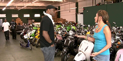 Danica Dillan gangbanged by 3 black men