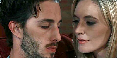 Dick Long, Mona Wales And Lucas Frost In Blonde Hops And Rides The Long Big Dick Of Bearded