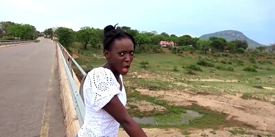 Bratty African Hottie Pov Pussy Wrecked By White Boyfriend In The Park!