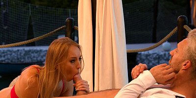 Cutie Kira Thorn Enjoys Lover's Cock