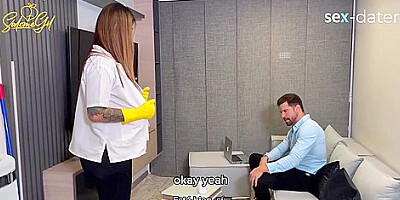 My Boss Spies On Me And Seduces Me To Fuck Me