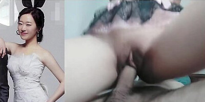 Yi Yuna Took the Condom Off to get Sperm Inside Pussy