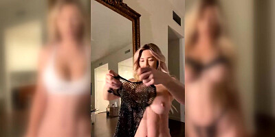 Stefanie Knight Nude Showing Her Tits