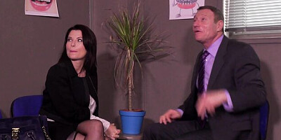 Cutesy Julie Valmont's doggystyle dirt